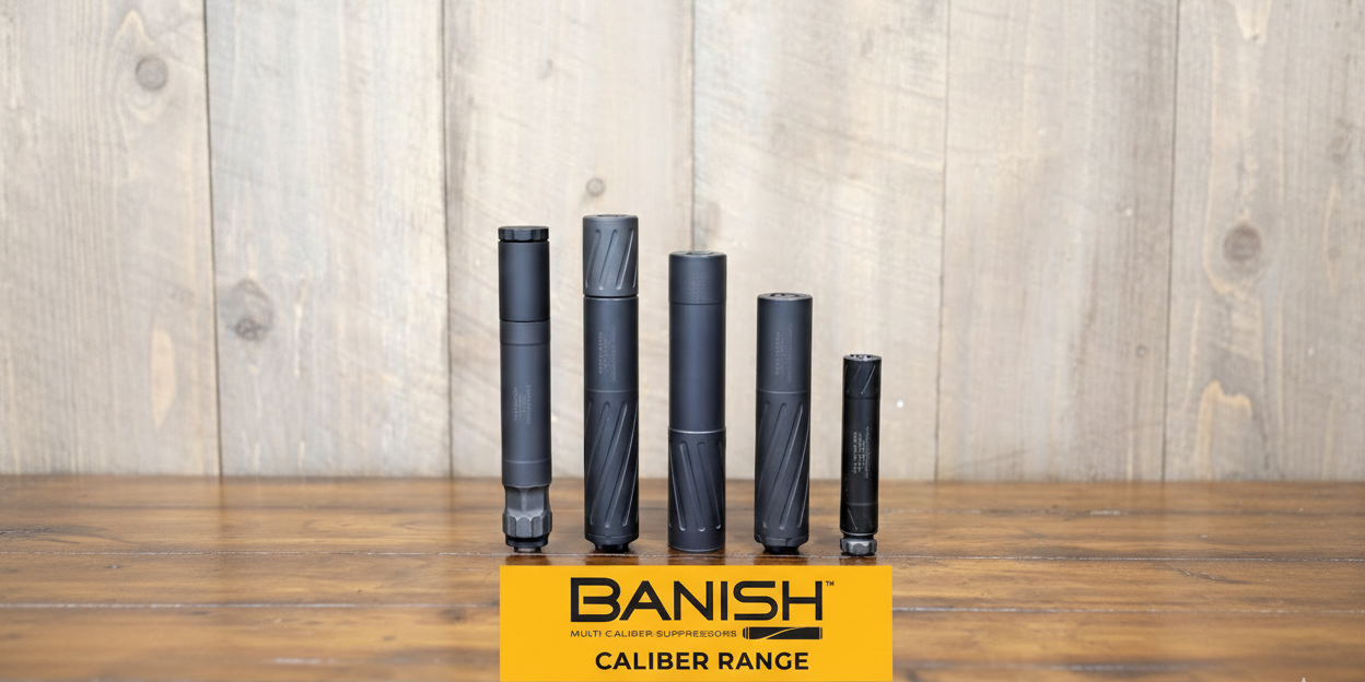 BANISH Suppressors product line-up